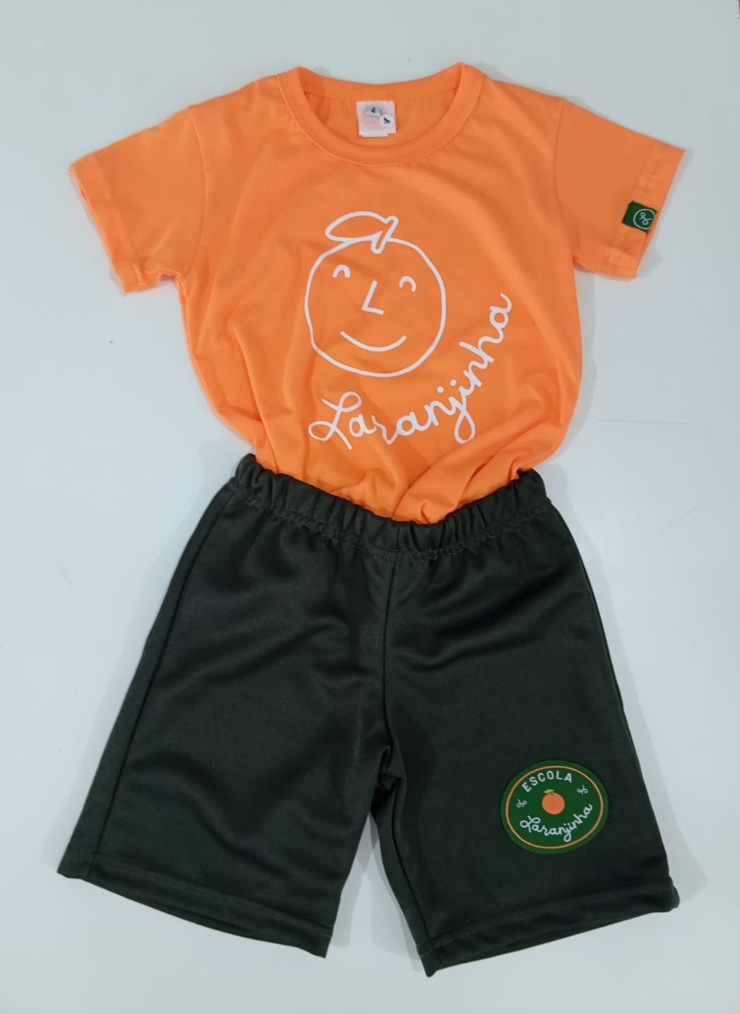 Uniforme masculino laranja